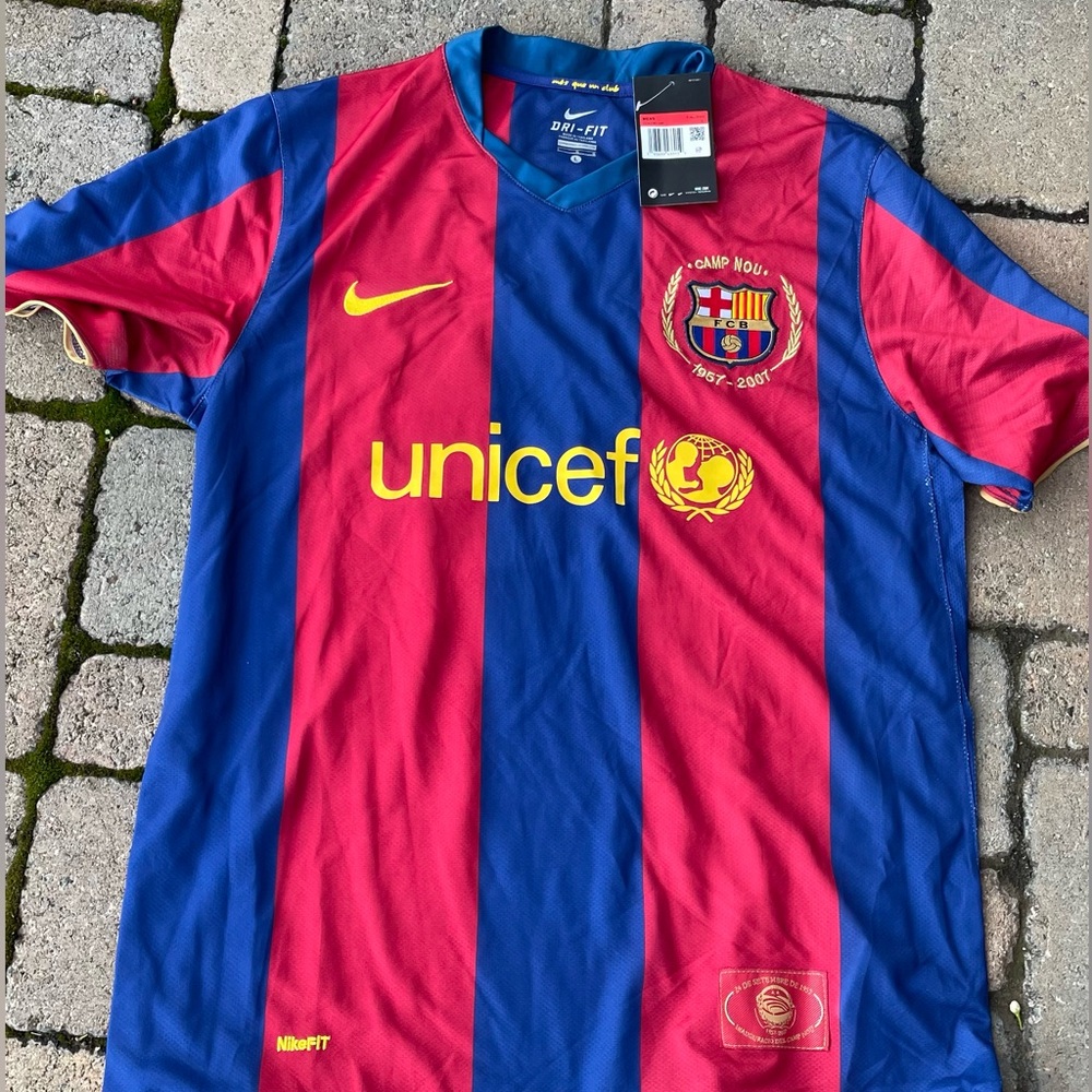 Barcelona 2007 Messi Jersey